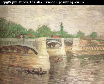 Vincent Van Gogh The Seine with the Pont de la Grande Jatte (nn04)